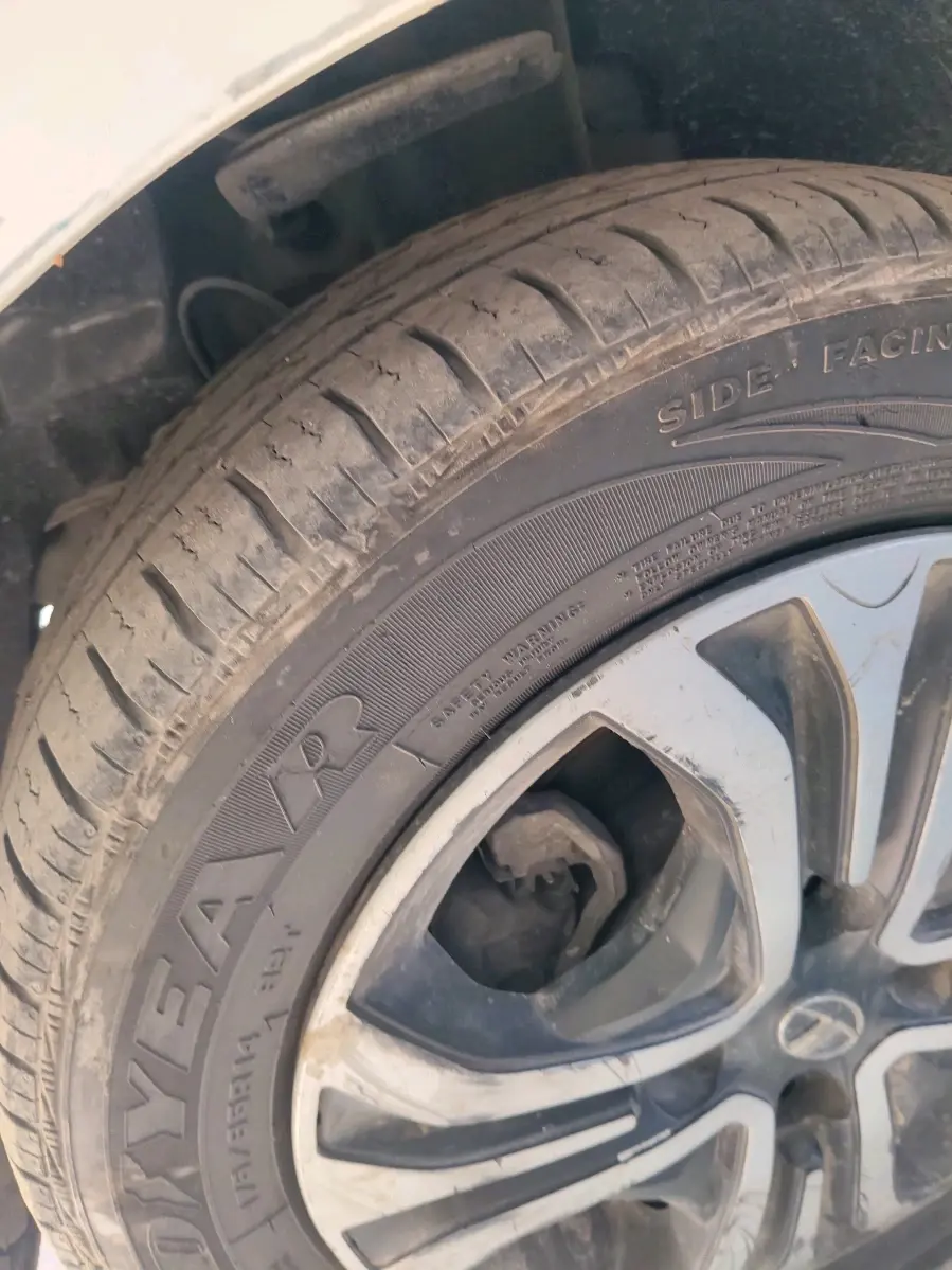 2022 Tata TIGOR XZ PLUS CNG, CNG, Manual, 86,691 km, tyre