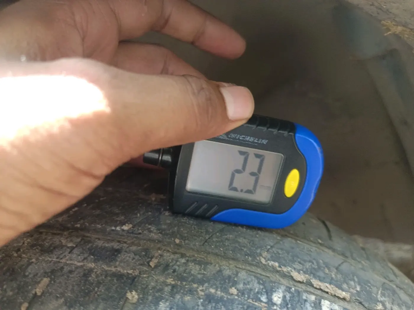2015 Maruti Alto K10 VXI, Petrol, Manual, 72,438 km, tyre