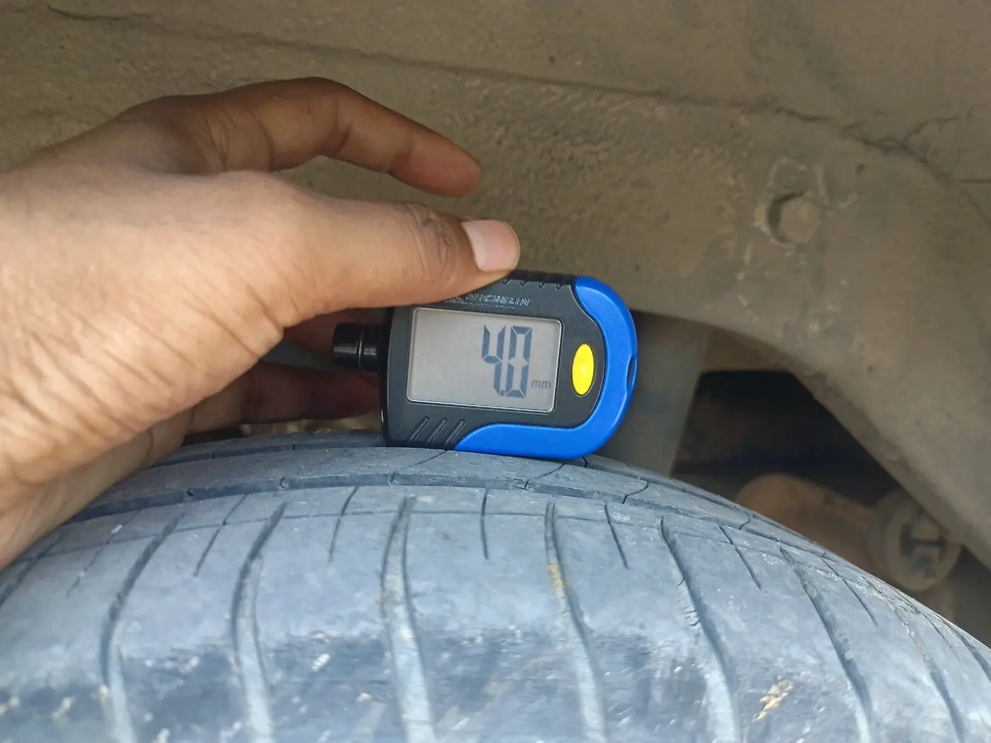 2015 Maruti Alto K10 VXI, Petrol, Manual, 72,438 km, tyre