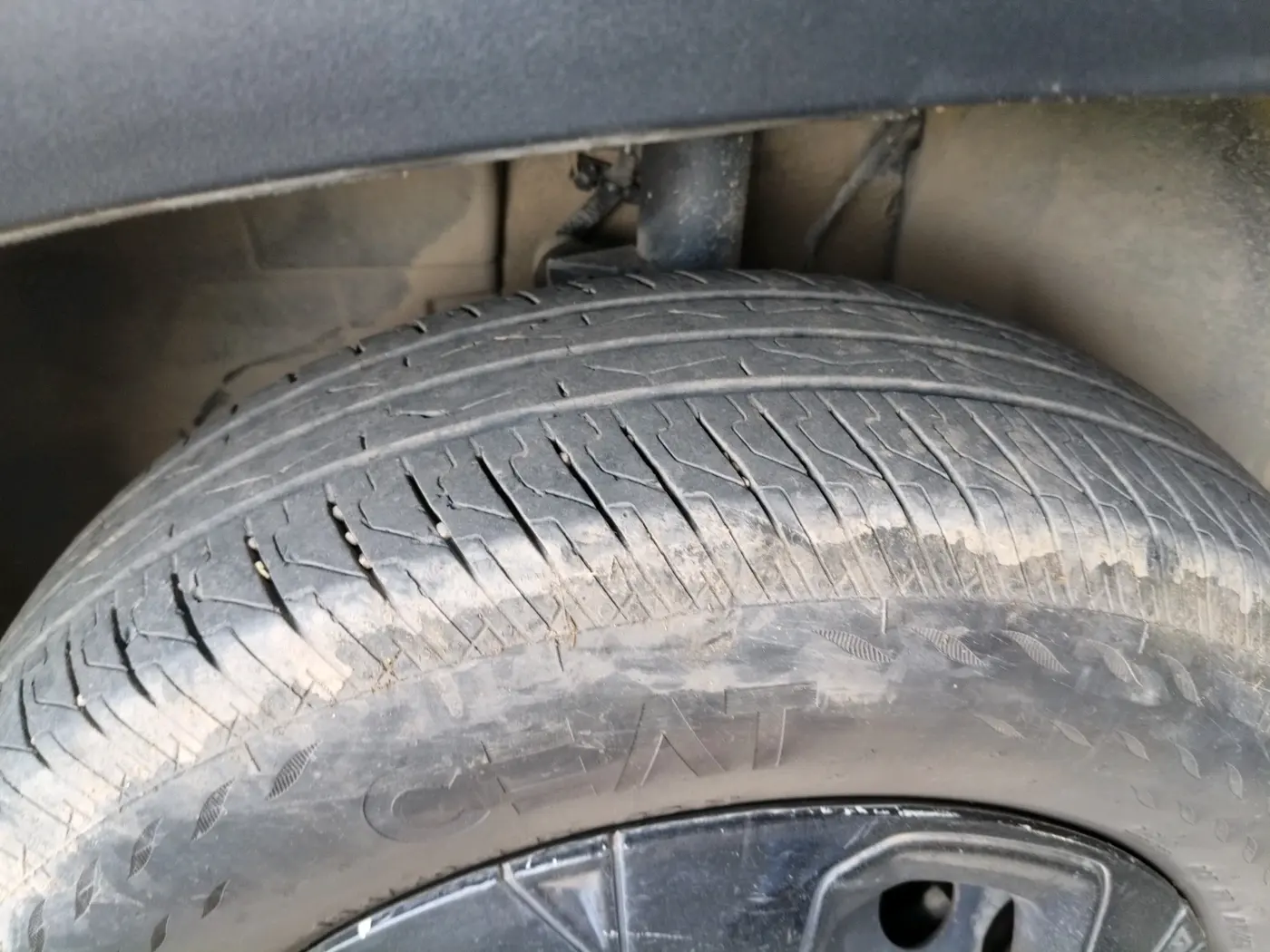 2023 Tata PUNCH PURE MT CNG, CNG, Manual, 74,352 km, tyre