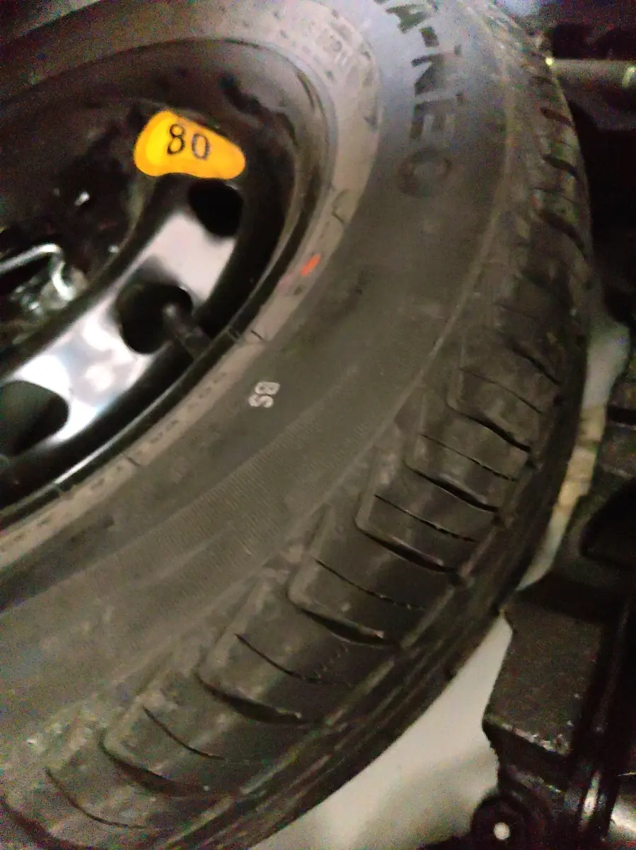 2022 Tata TIGOR XZ PLUS CNG, CNG, Manual, 34,337 km, tyre