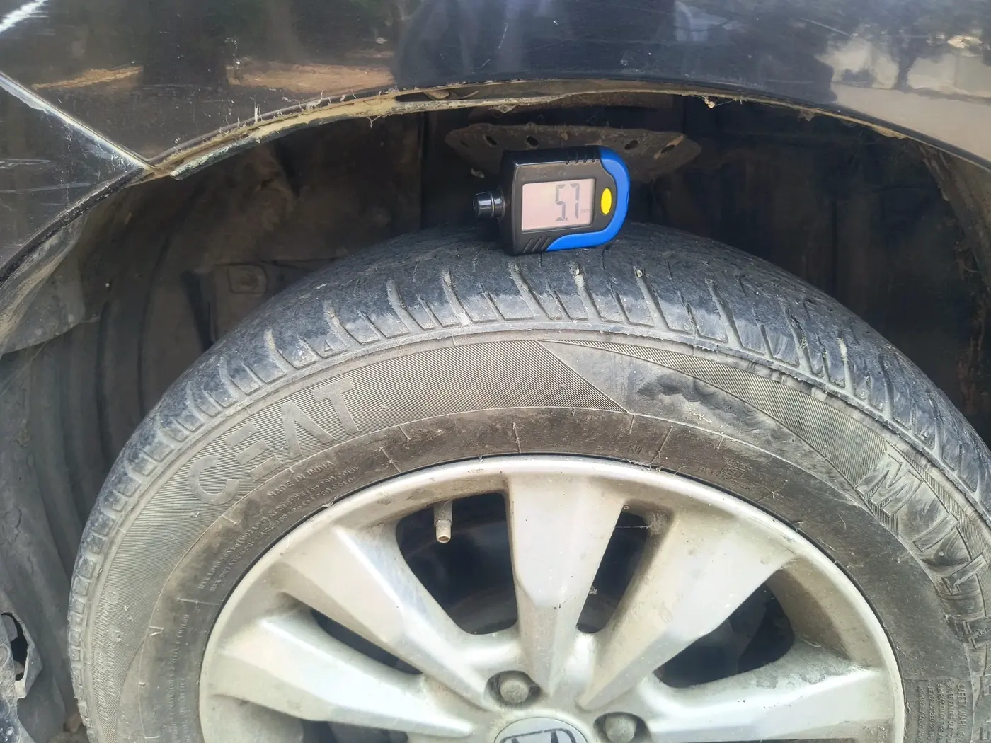 2012 Honda City 1.5L I-VTEC V AT, Petrol, Automatic, 61,656 km, tyre