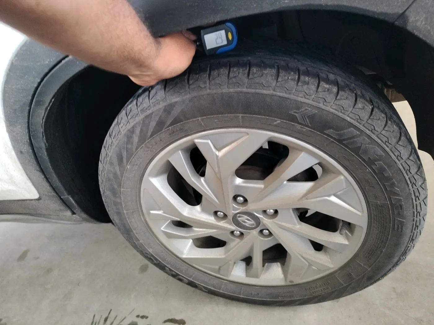 2021 Hyundai Creta SX EXECUTIVE 1.5 PETROL, Petrol, Manual, 69,144 km, tyre
