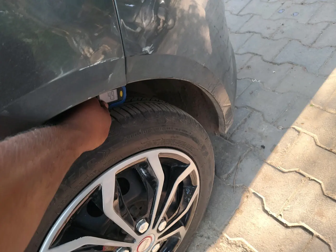 2022 Tata ALTROZ XT PETROL, Petrol, Manual, 37,902 km, tyre