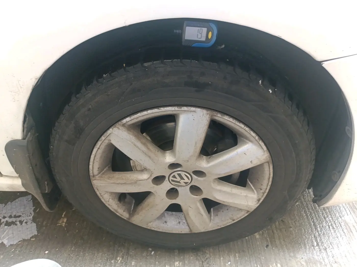 2013 Volkswagen Vento HIGHLINE DIESEL 1.6, Diesel, Manual, 91,645 km, tyre