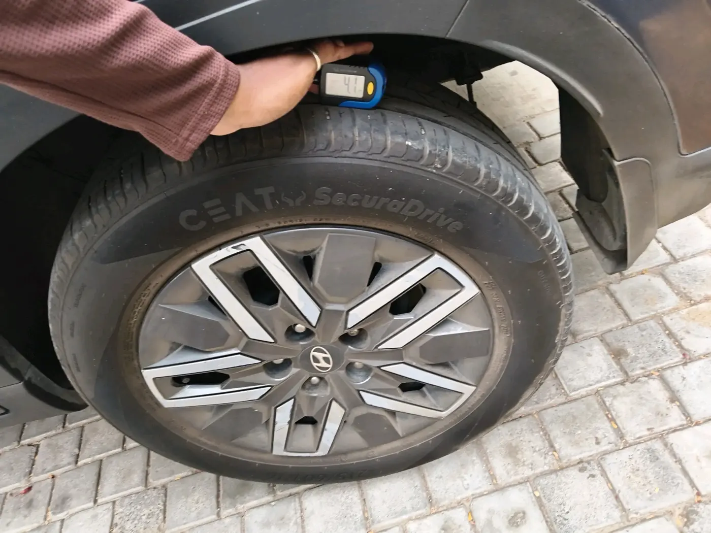 2021 Hyundai VENUE SX 1.5 CRDI, Diesel, Manual, 88,607 km, tyre