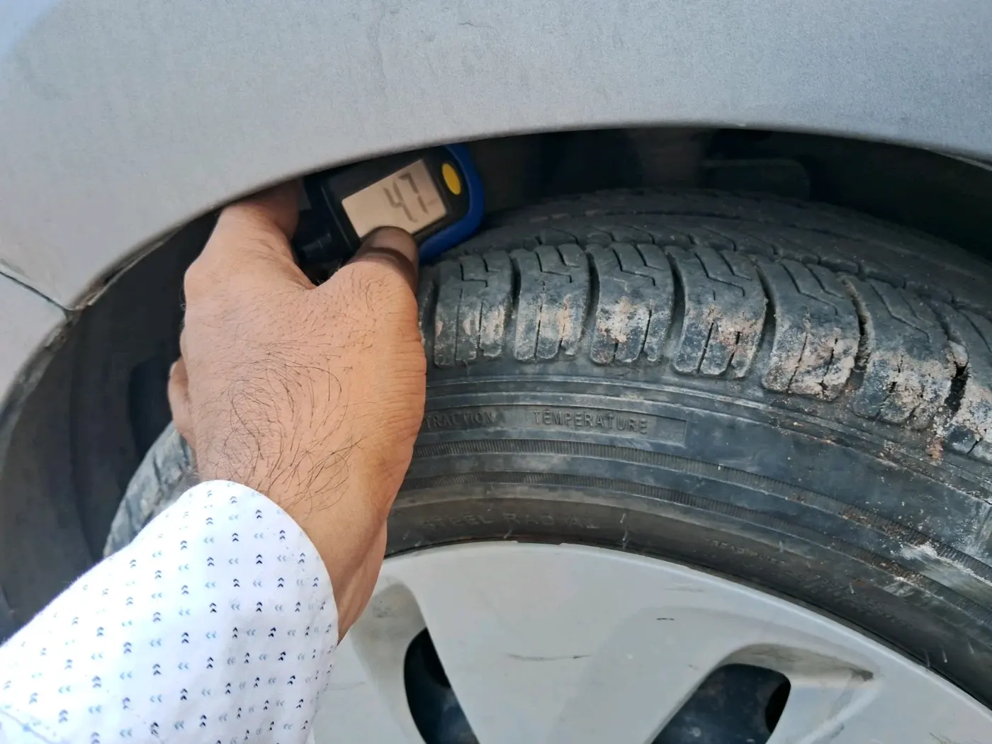 2018 Maruti Celerio VXI CNG, CNG, Manual, 84,392 km, tyre