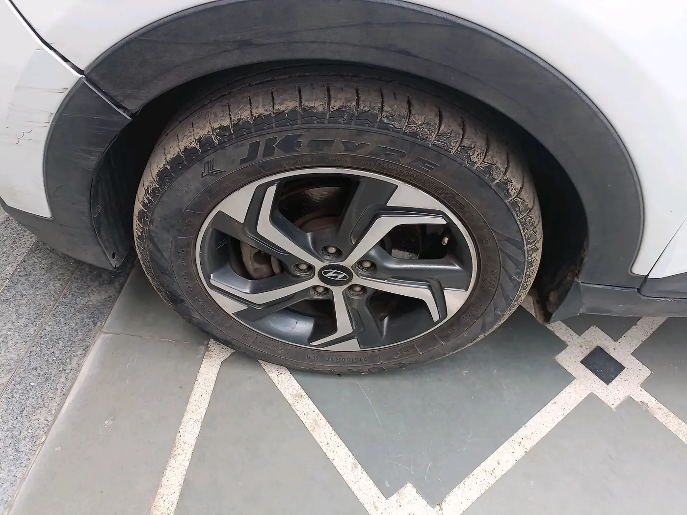 2019 Hyundai Creta SX AT 1.6 DIESEL, Diesel, Automatic, 44,805 km, tyre