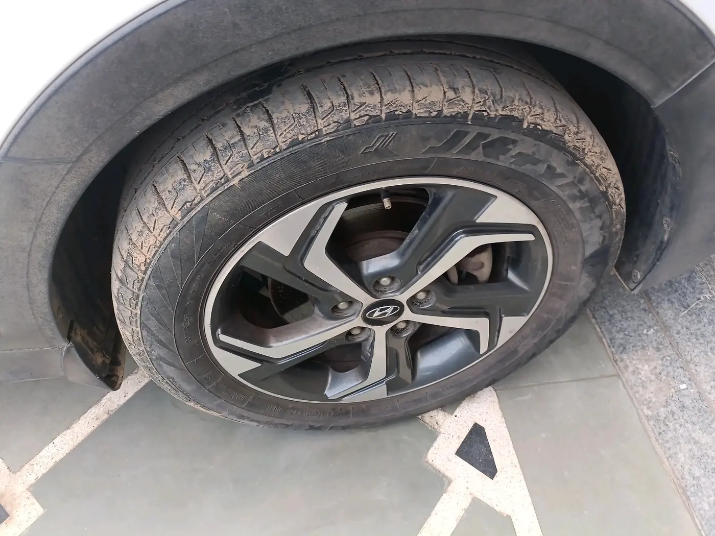 2019 Hyundai Creta SX AT 1.6 DIESEL, Diesel, Automatic, 44,805 km, tyre