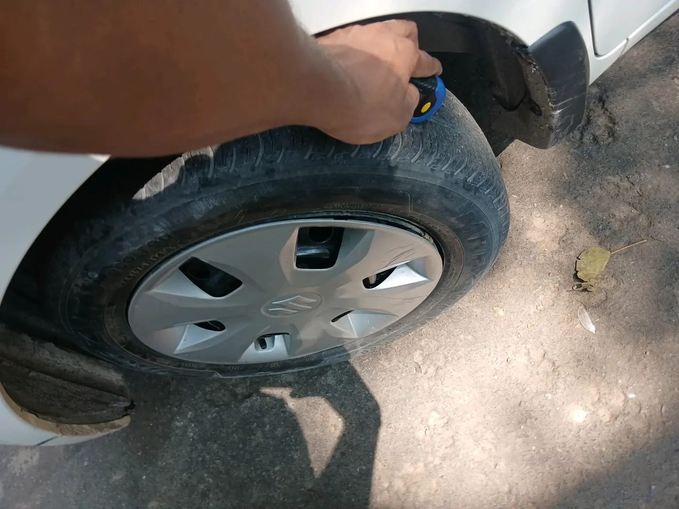 2024 Maruti New Wagon-R VXI CNG 1.0, CNG, Manual, 21,151 km, tyre
