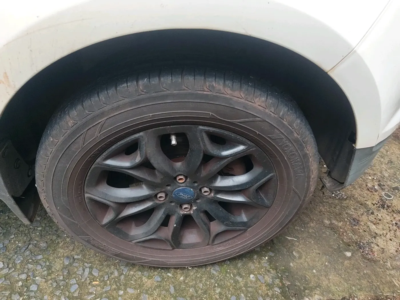 2016 Ford Ecosport TITANIUM 1.5L DIESEL, Diesel, Manual, 1,23,527 km, tyre