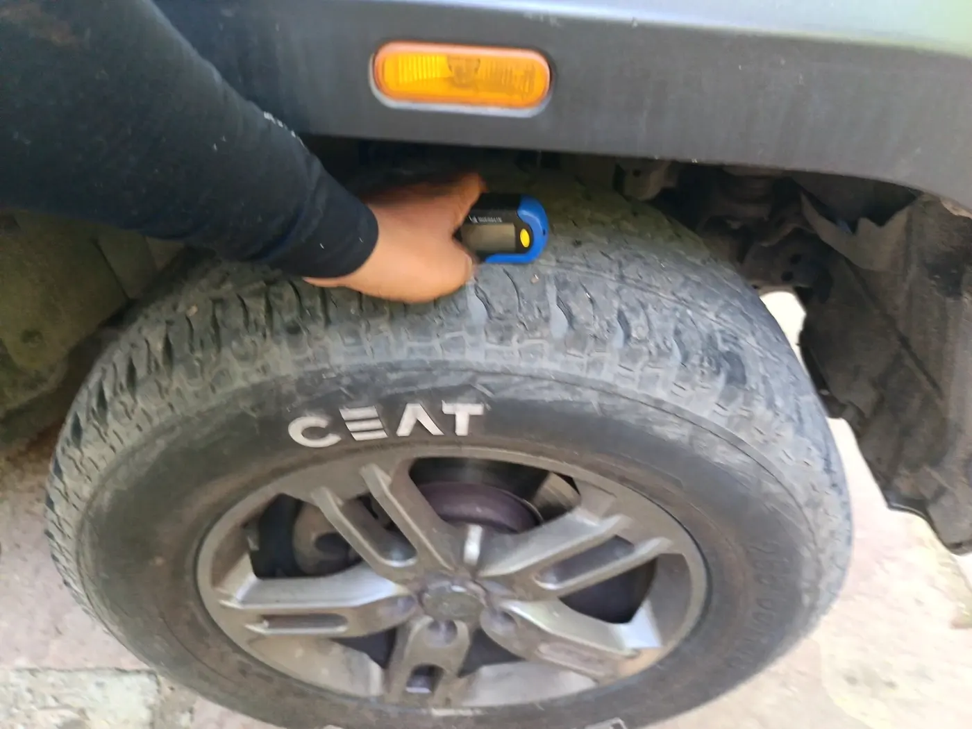2021 Mahindra Thar LX PETROL HT 4WD AT, Petrol, Automatic, 47,851 km, tyre