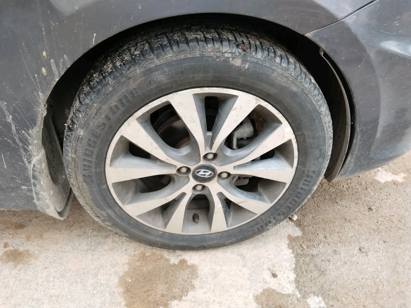 2014 Hyundai Verna FLUIDIC 1.4 VTVT CX, Petrol, Manual, 88,138 km, tyre