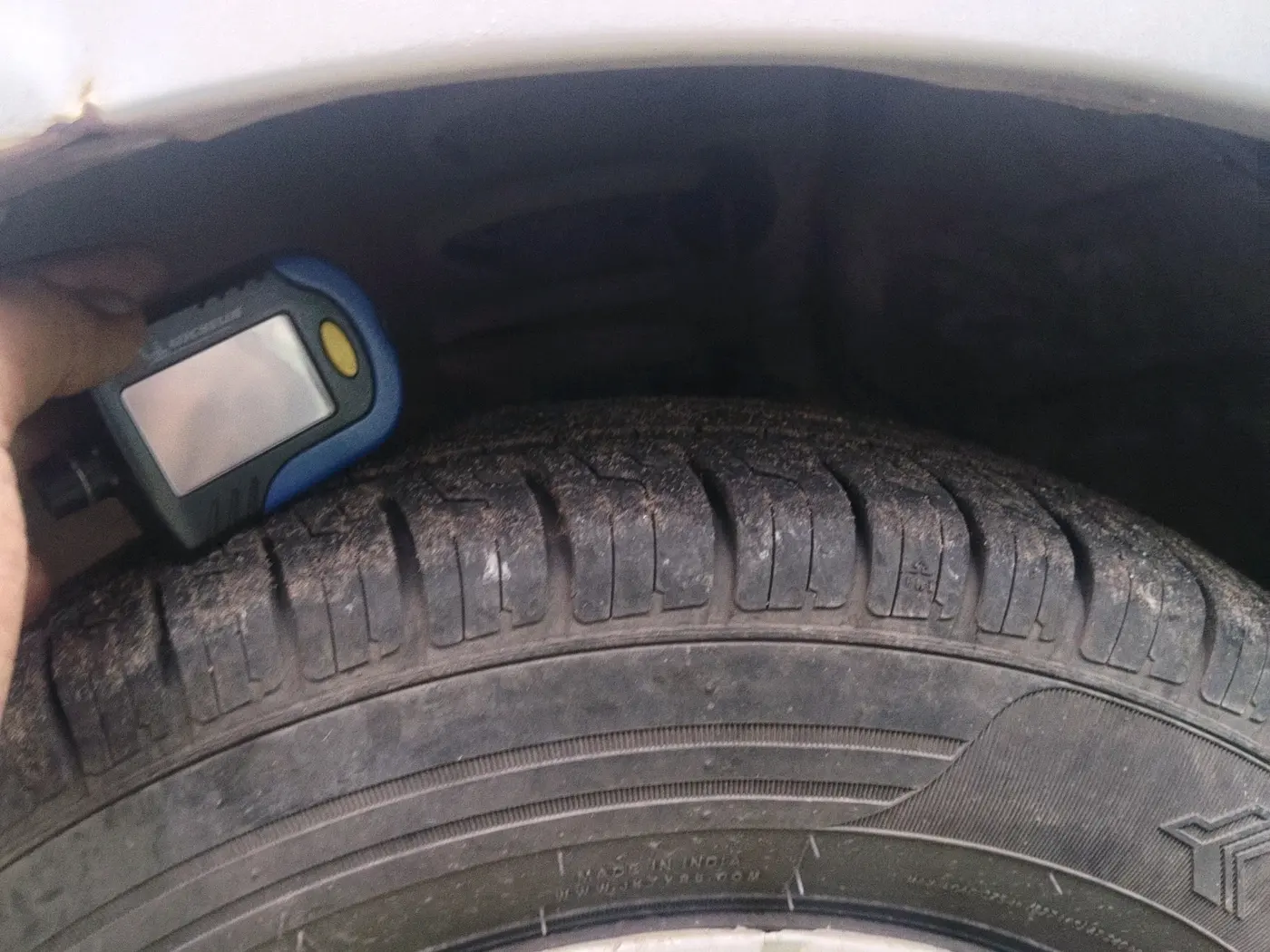 2014 Maruti Alto 800 LXI, Petrol, Manual, 53,000 km, tyre