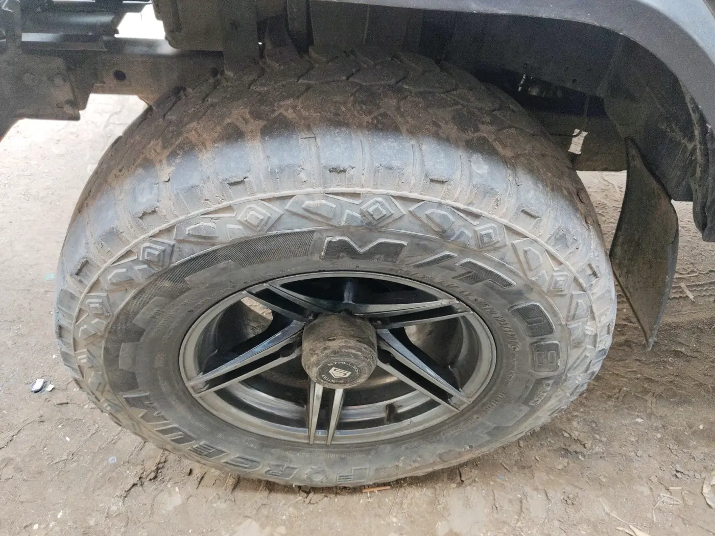 2018 Mahindra Thar CRDE 4X4 AC, Diesel, Manual, 50,870 km, tyre
