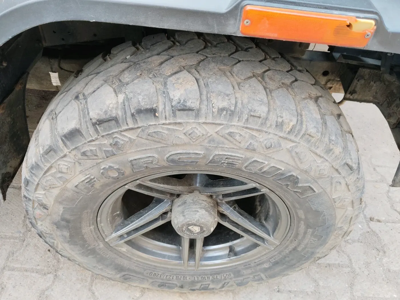 2018 Mahindra Thar CRDE 4X4 AC, Diesel, Manual, 50,870 km, tyre