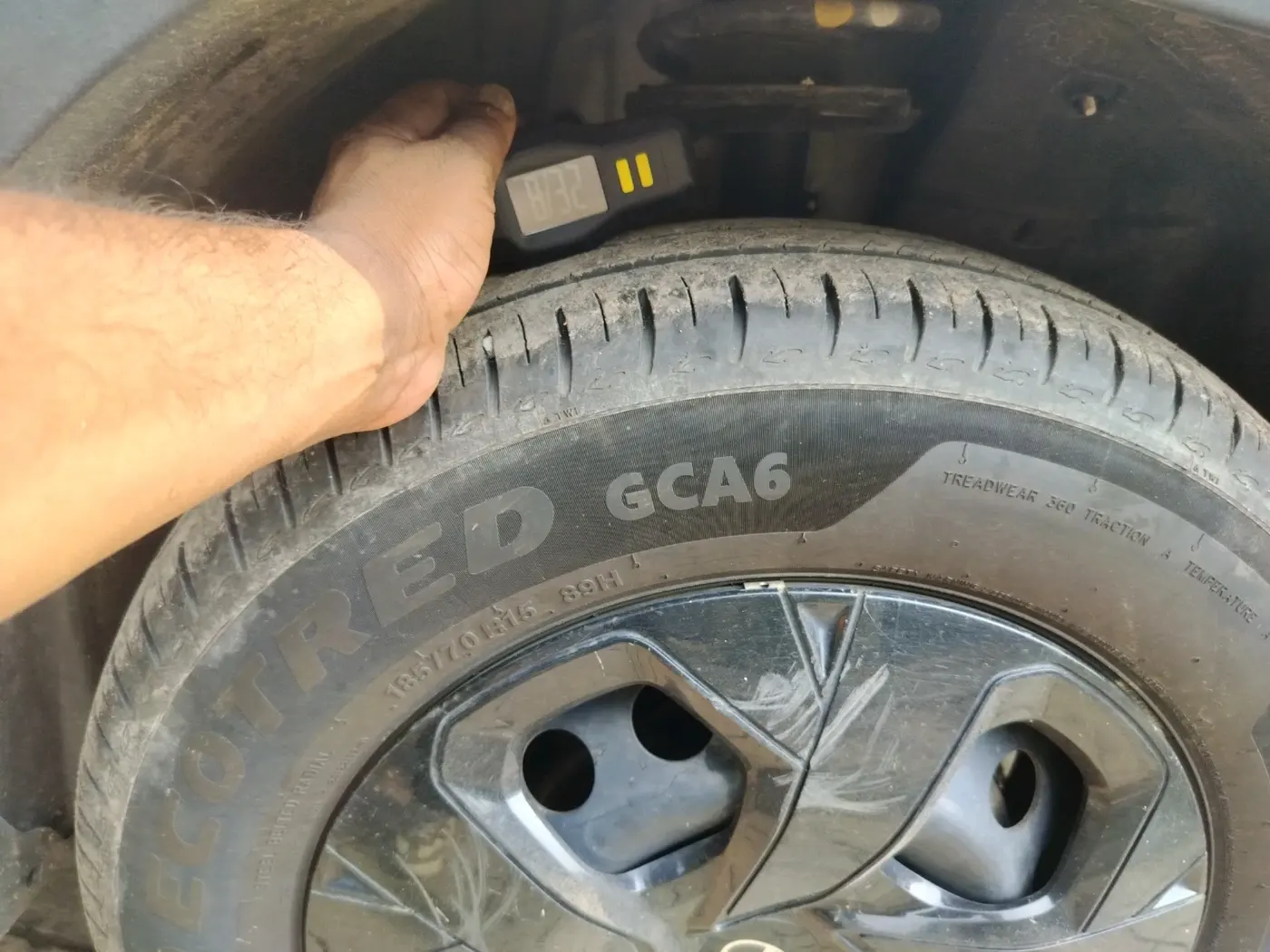 2024 Tata PUNCH ADVENTURE MT, Petrol, Manual, 37,405 km, tyre