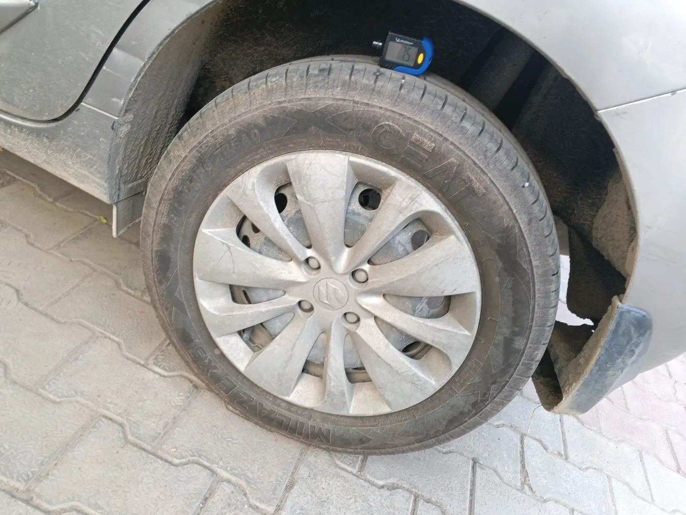 2016 Maruti Baleno DELTA PETROL 1.2, Petrol, Manual, 97,567 km, tyre