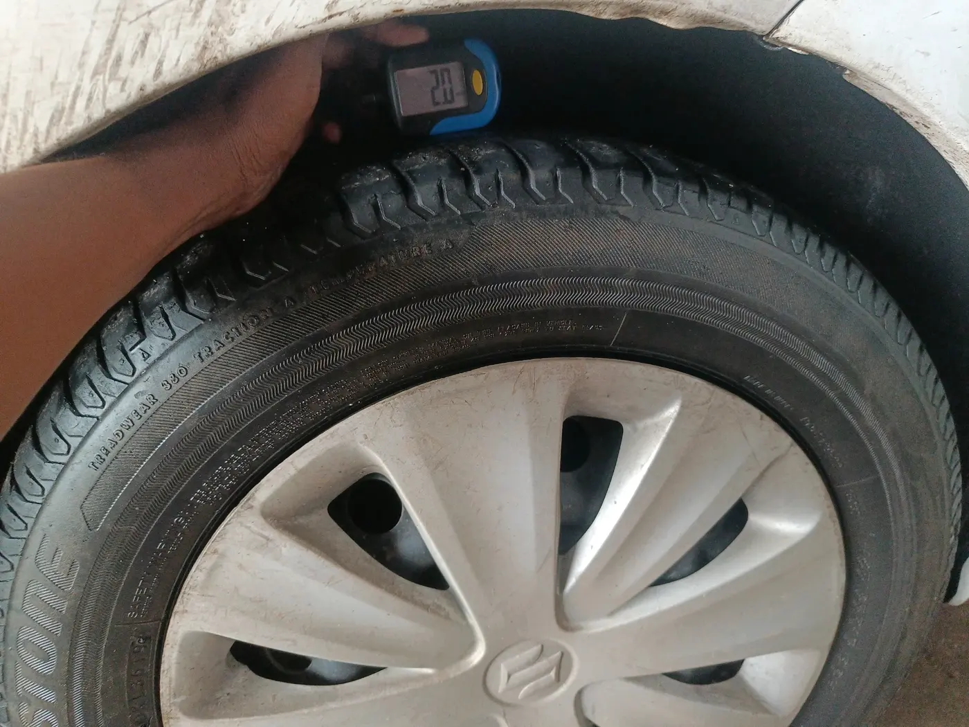 2016 Maruti Ertiga VDI SHVS, Diesel, Manual, 97,017 km, tyre