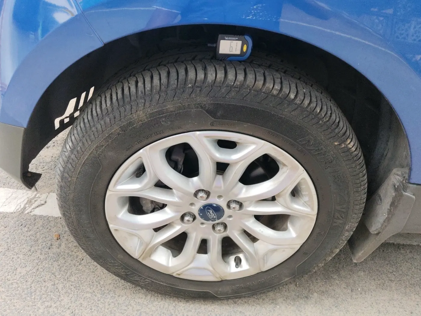 2014 Ford Ecosport TITANIUM 1.5L PETROL, Petrol, Manual, 12,465 km, tyre