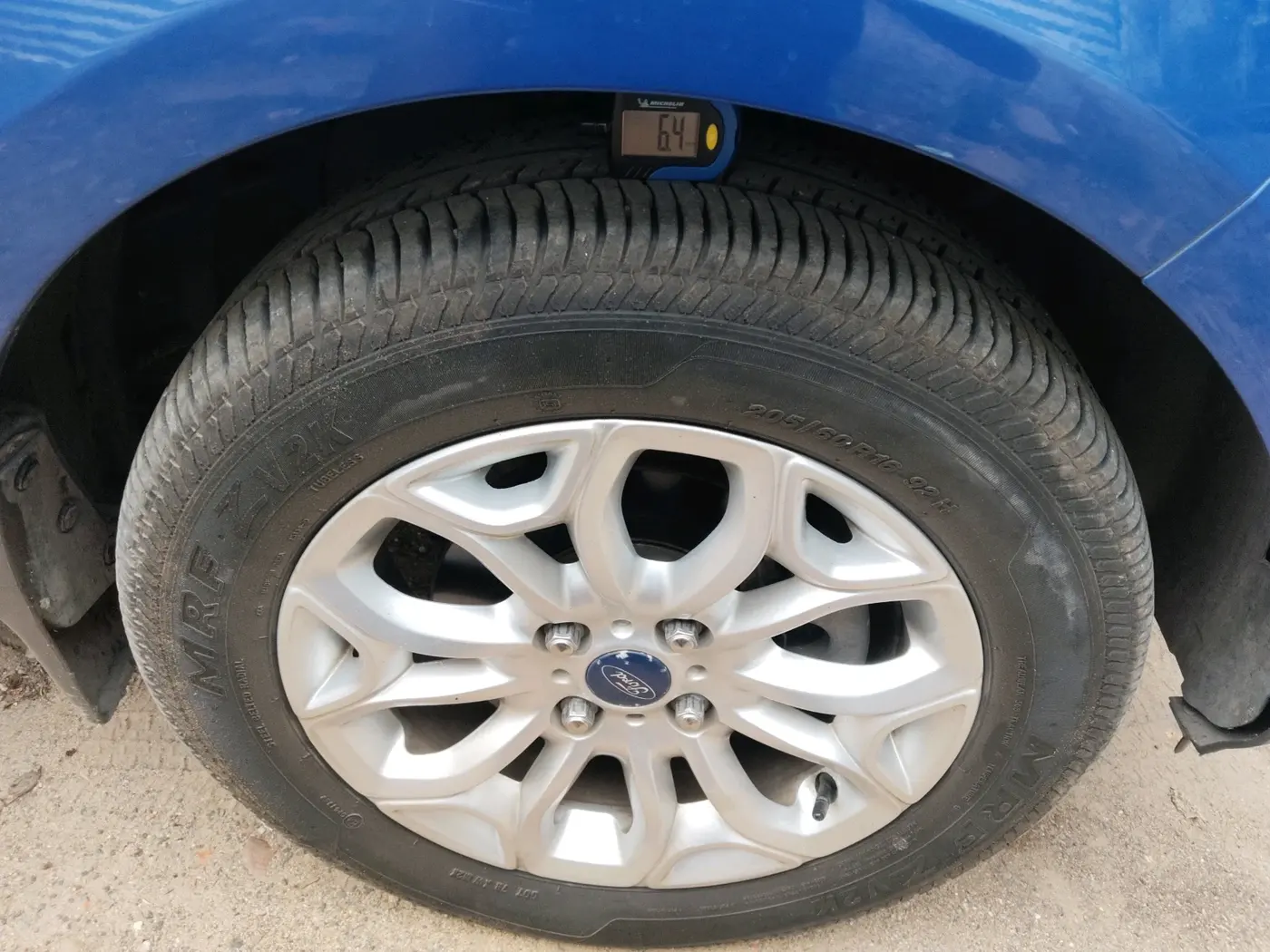 2014 Ford Ecosport TITANIUM 1.5L PETROL, Petrol, Manual, 12,465 km, tyre