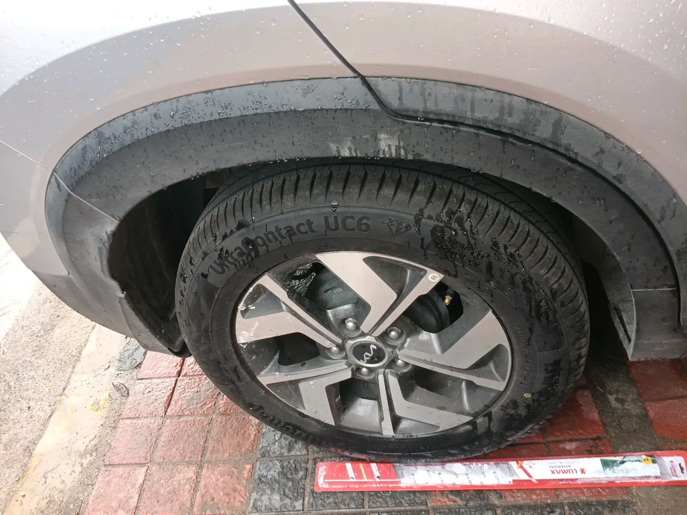 2023 KIA SONET HTX 1.5 AT, Diesel, Automatic, 44,378 km, tyre