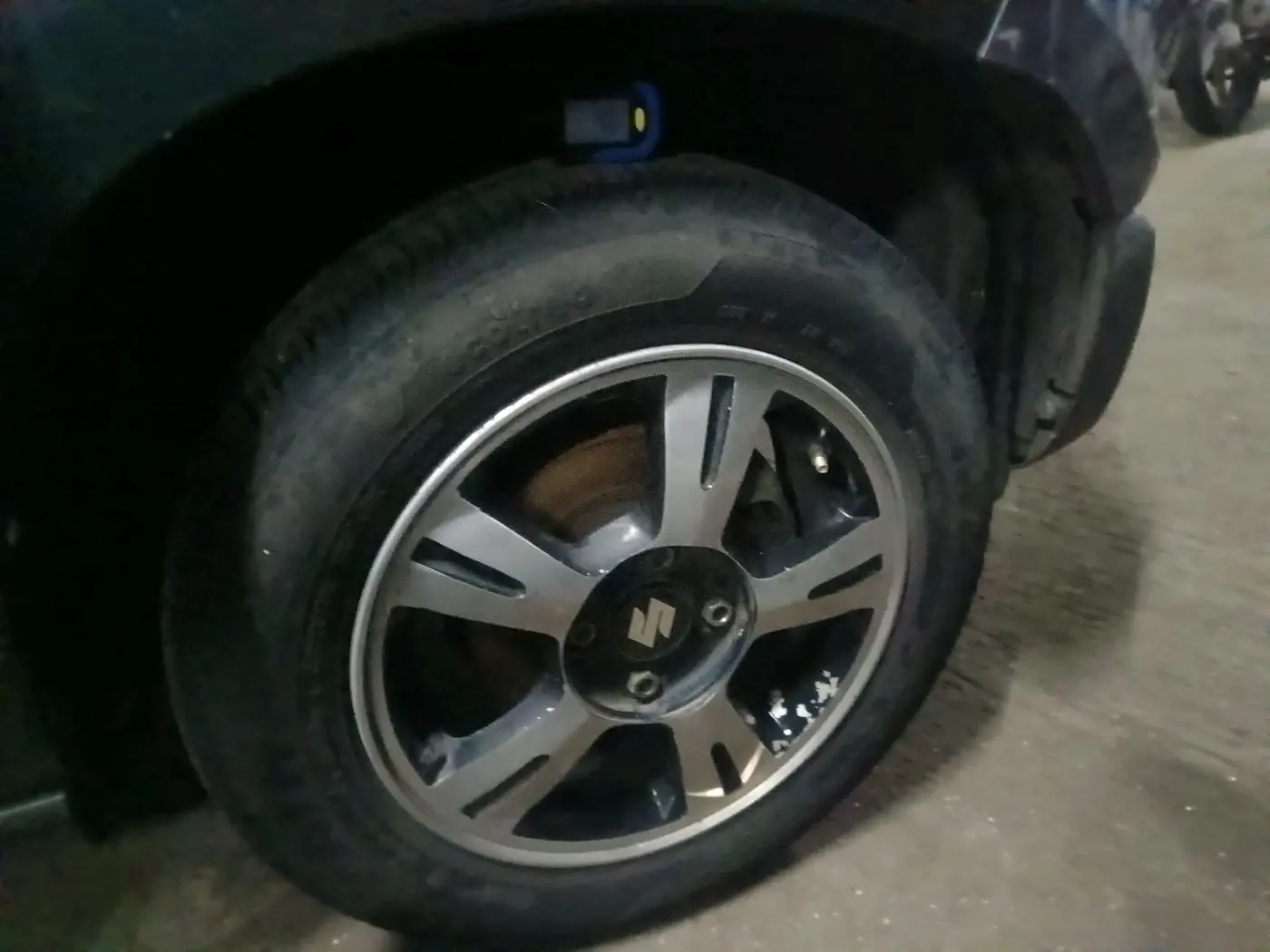 2022 Maruti S PRESSO VXI, CNG, Manual, 73,640 km, tyre