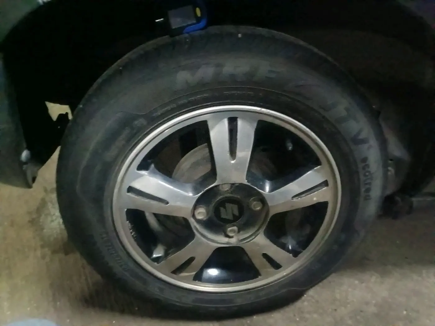 2022 Maruti S PRESSO VXI, CNG, Manual, 73,640 km, tyre