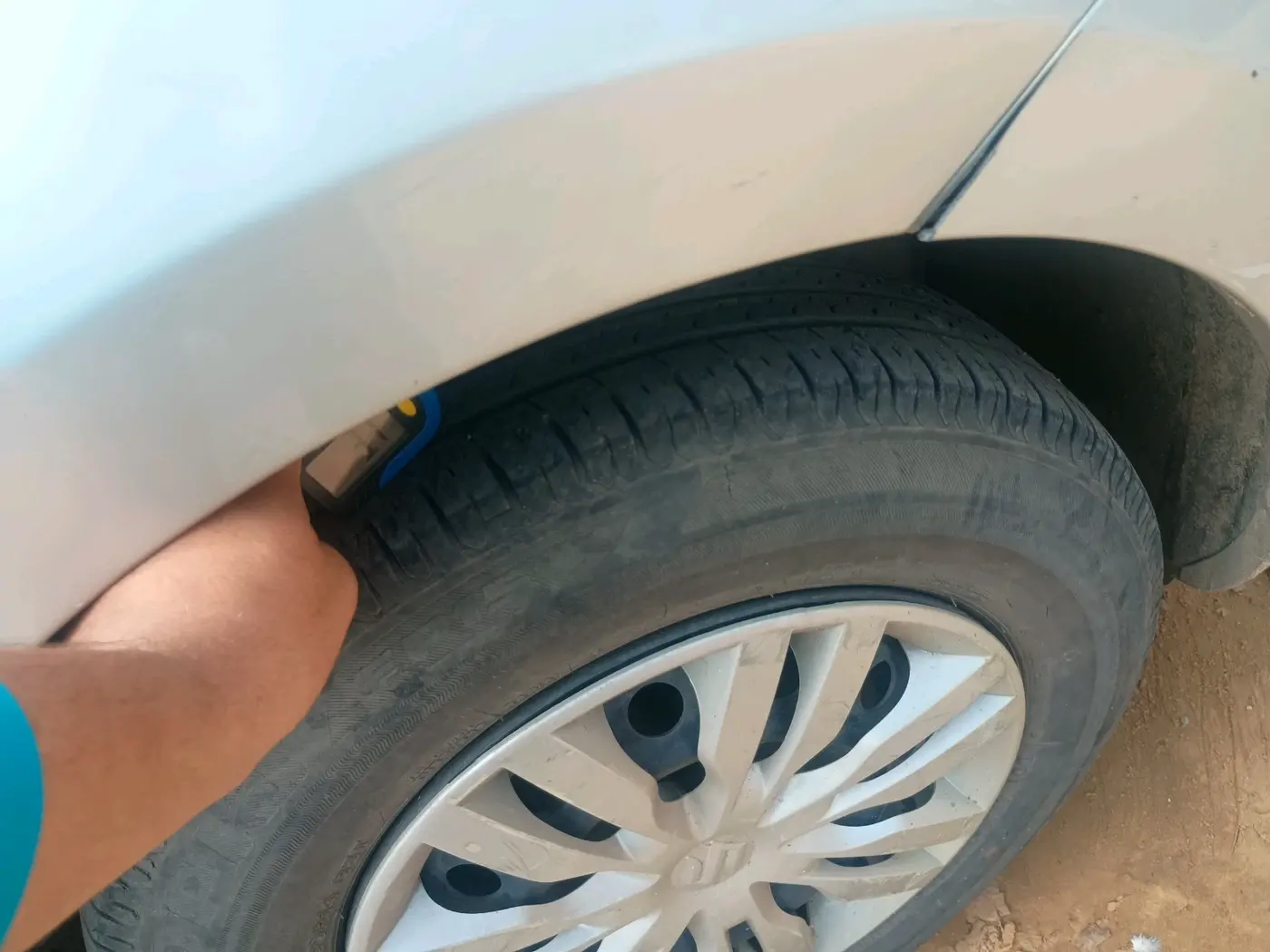 2020 Maruti Dzire VXI, Petrol, Manual, 70,363 km, tyre