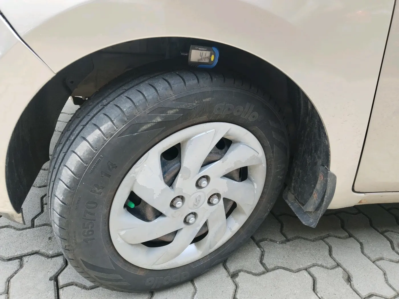 2020 Hyundai NEW SANTRO SPORTZ MT, Petrol, Manual, 1,68,795 km, tyre