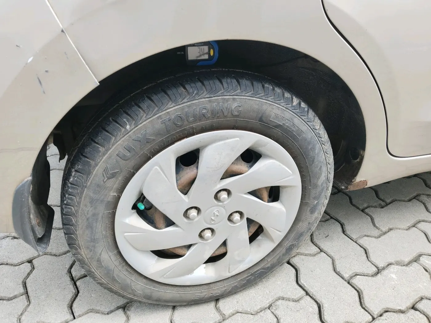 2020 Hyundai NEW SANTRO SPORTZ MT, Petrol, Manual, 1,68,795 km, tyre