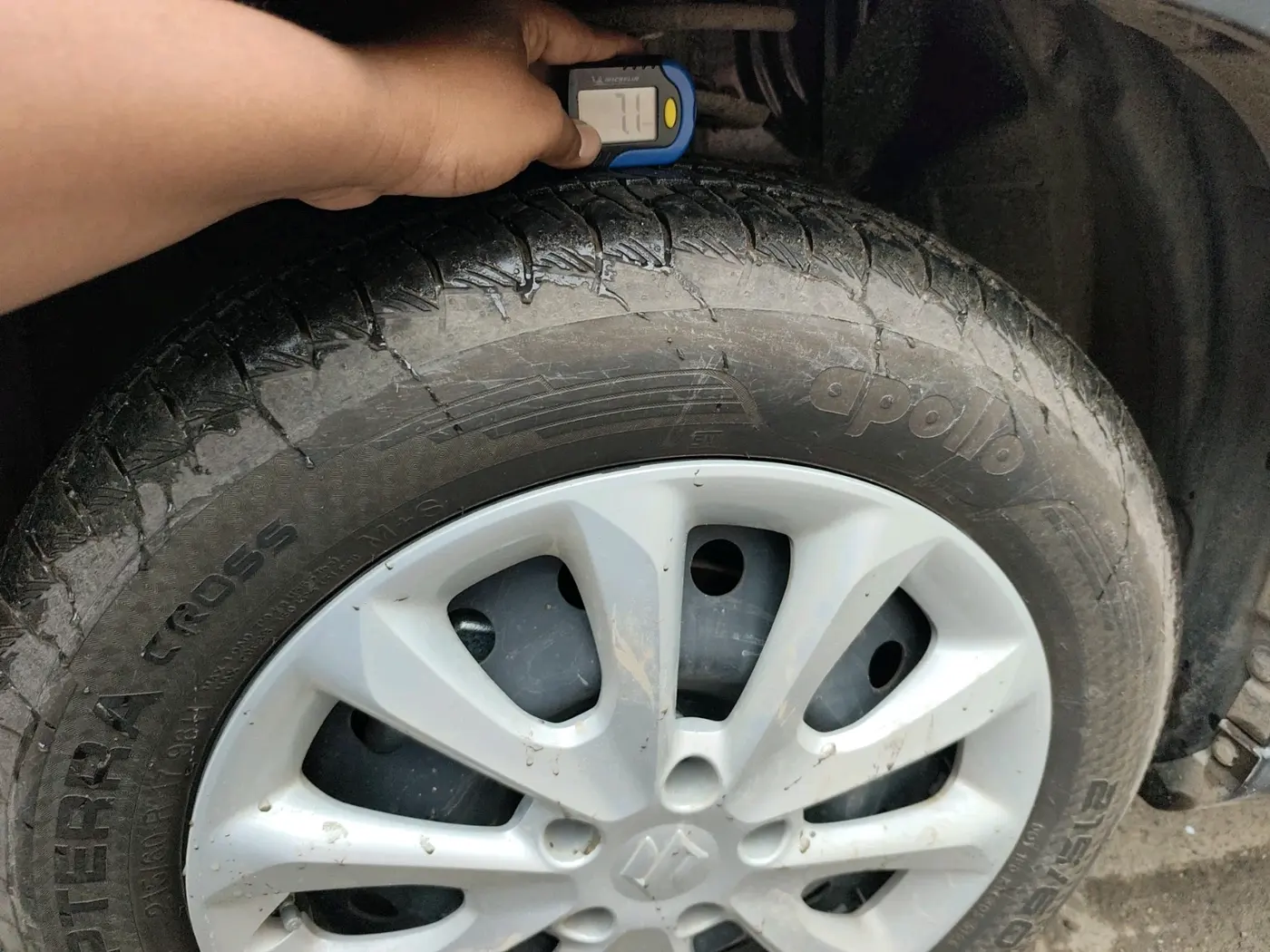 2026 Maruti Grand Vitara DELTA CNG, CNG, Manual, 2,695 km, tyre