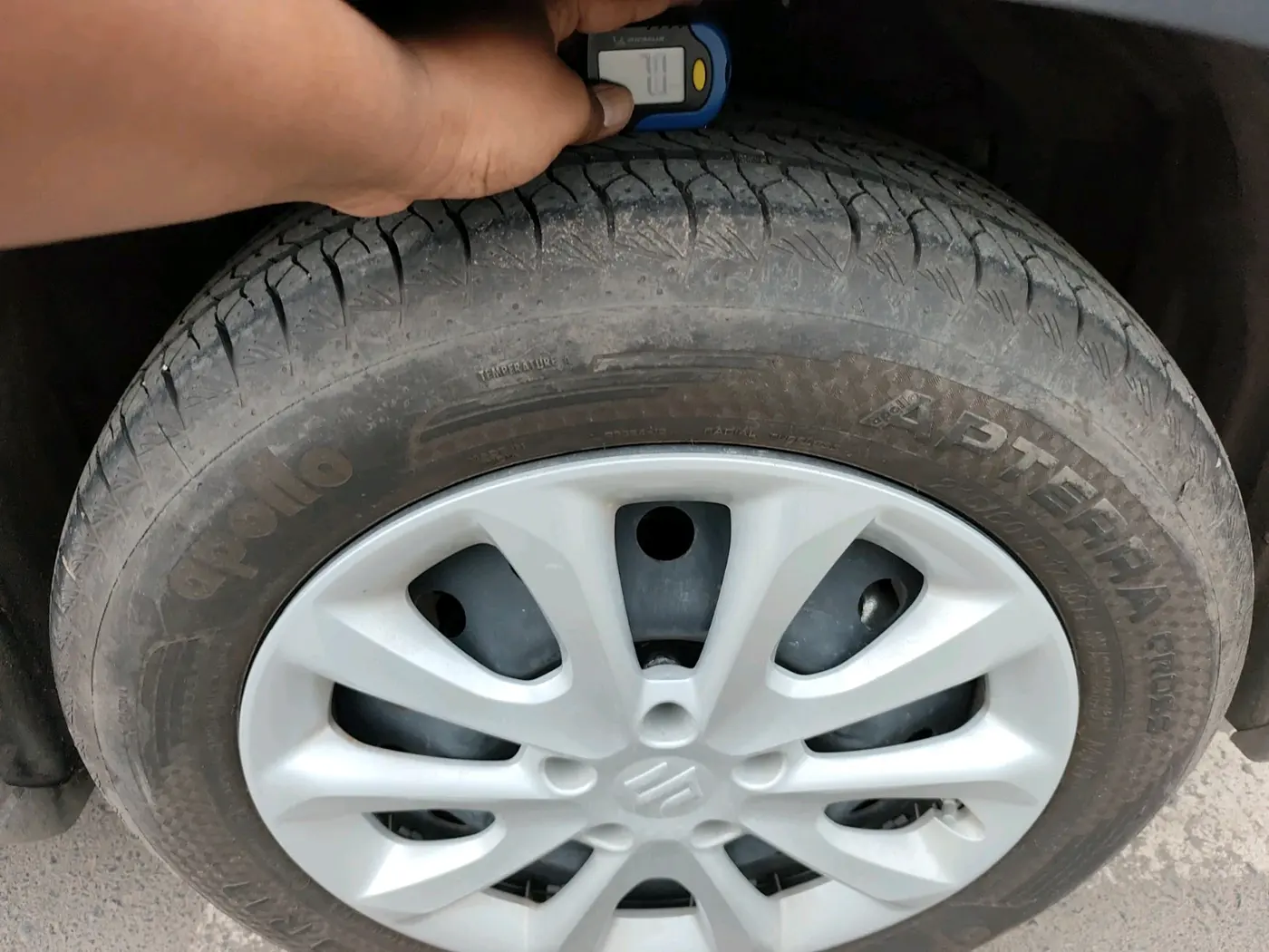 2026 Maruti Grand Vitara DELTA CNG, CNG, Manual, 2,695 km, tyre