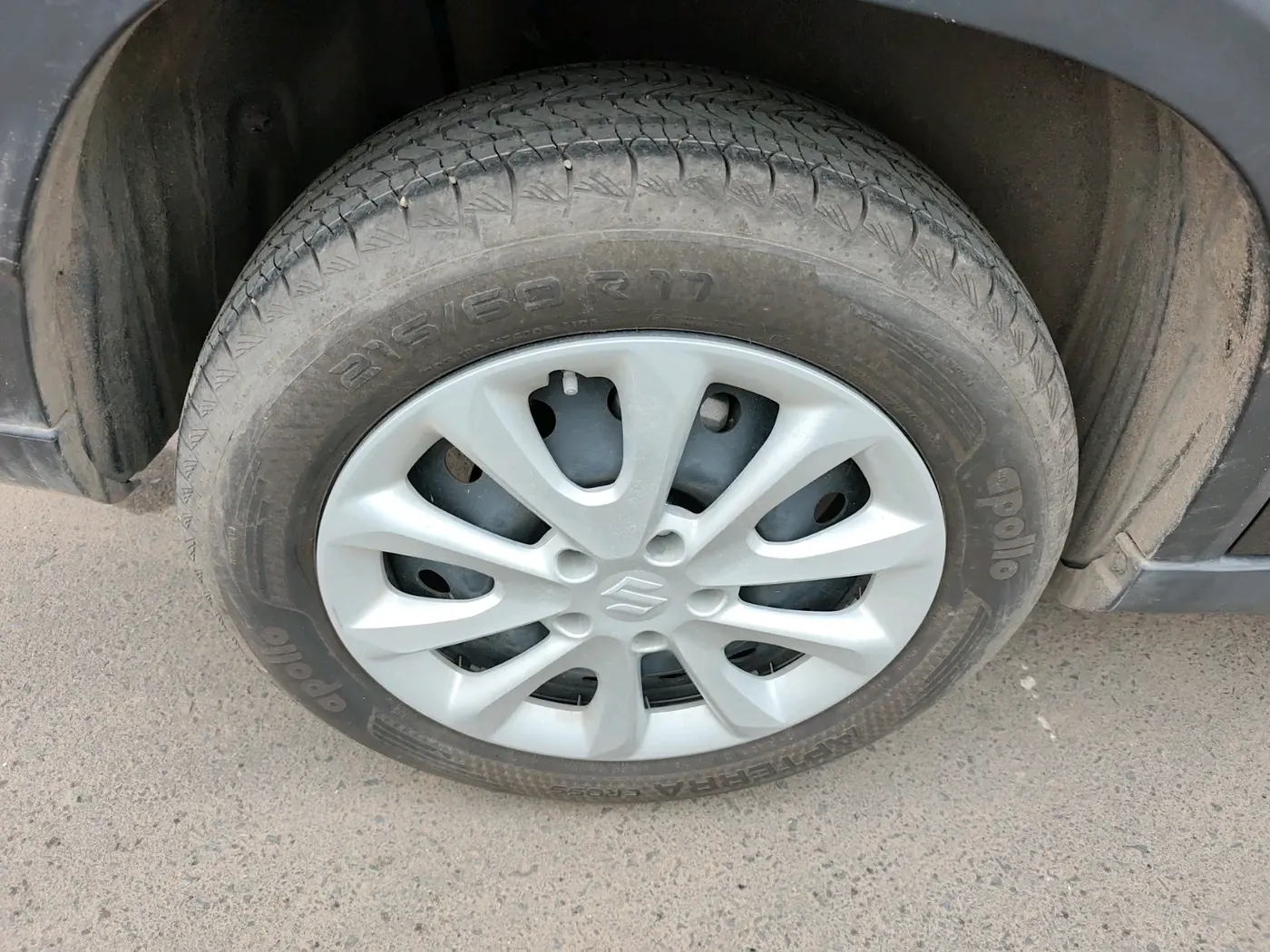 2026 Maruti Grand Vitara DELTA CNG, CNG, Manual, 2,695 km, tyre