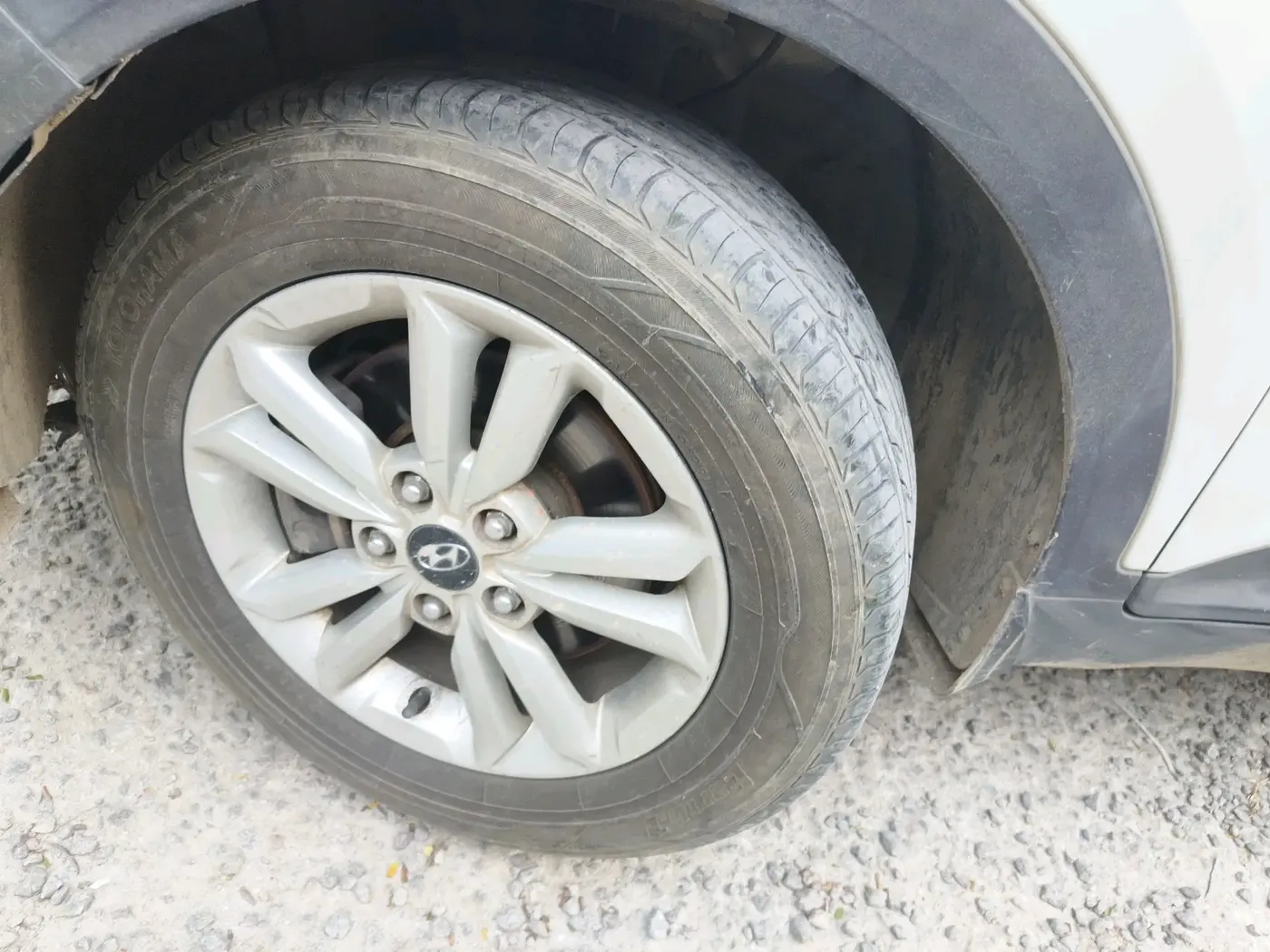 2017 Hyundai Creta E PLUS 1.4 DIESEL, Diesel, Manual, 1,56,246 km, tyre