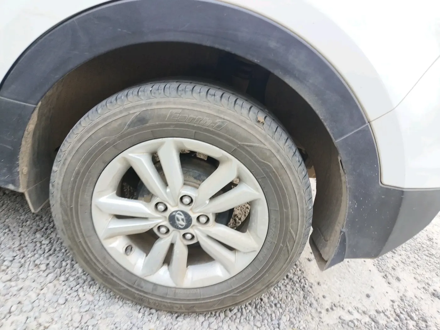 2017 Hyundai Creta E PLUS 1.4 DIESEL, Diesel, Manual, 1,56,246 km, tyre