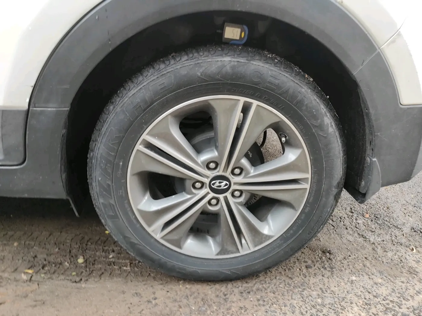 2017 Hyundai Creta SX PLUS AT 1.6 DIESEL, Diesel, Automatic, 91,126 km, tyre