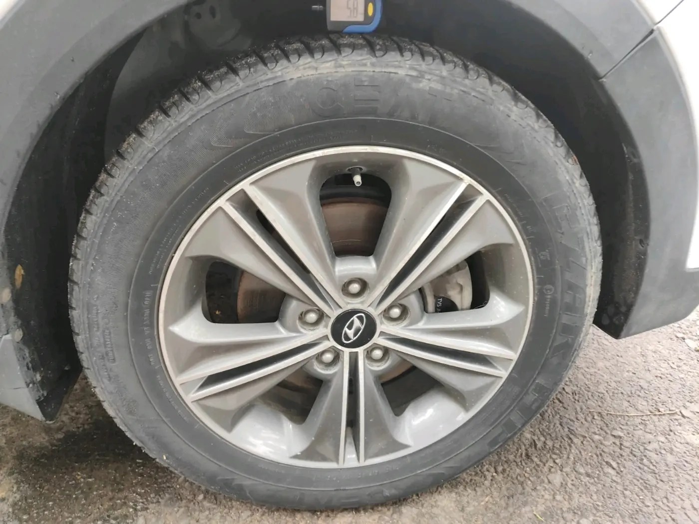 2017 Hyundai Creta SX PLUS AT 1.6 DIESEL, Diesel, Automatic, 91,126 km, tyre