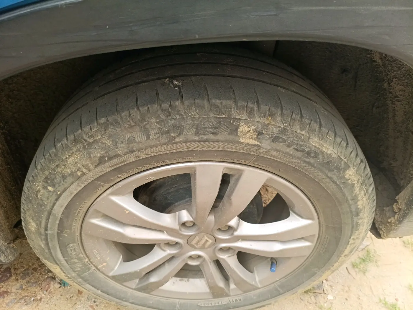 2017 Maruti Vitara Brezza ZDI PLUS, Diesel, Manual, 1,25,123 km, tyre