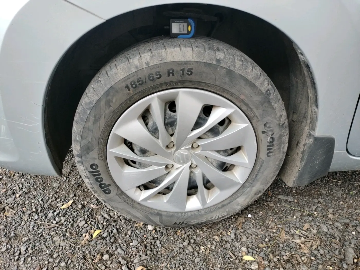 2022 Maruti Baleno DELTA PETROL 1.2, Petrol, Manual, 17,226 km, tyre