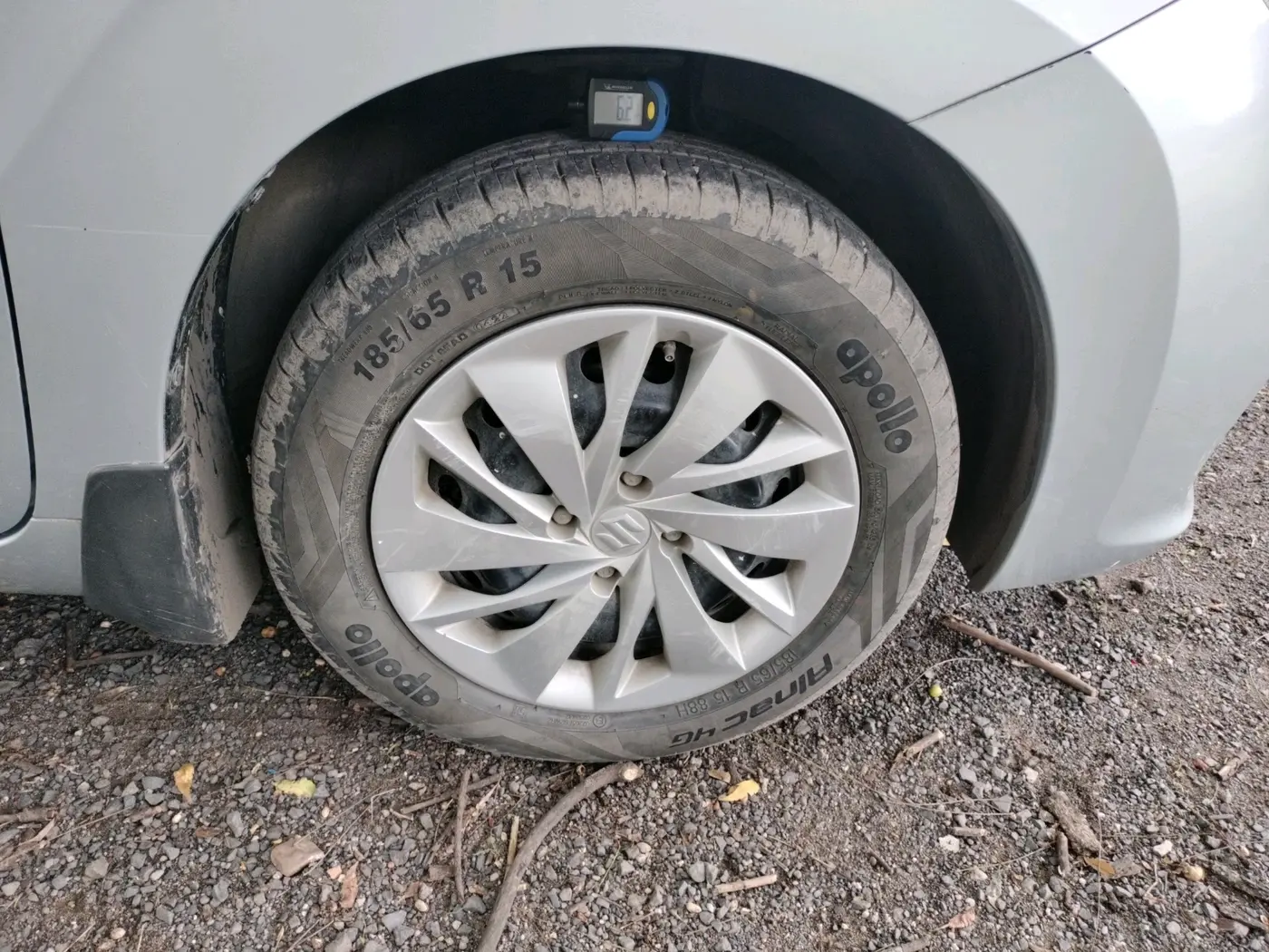 2022 Maruti Baleno DELTA PETROL 1.2, Petrol, Manual, 17,226 km, tyre
