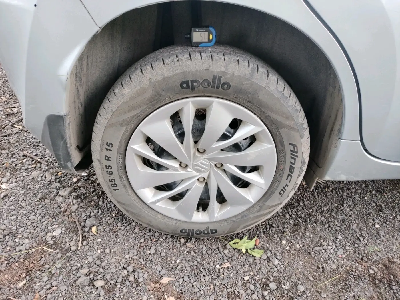 2022 Maruti Baleno DELTA PETROL 1.2, Petrol, Manual, 17,226 km, tyre