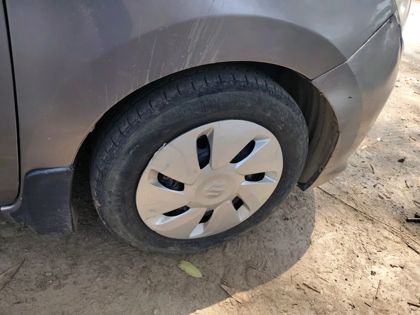2019 Maruti Celerio VXI CNG, CNG, Manual, 90,364 km, tyre