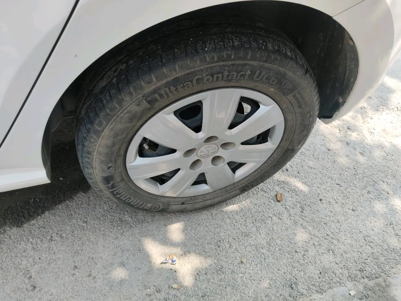 2018 Volkswagen Polo TRENDLINE 1.2L PETROL, Petrol, Manual, 1,01,472 km, tyre