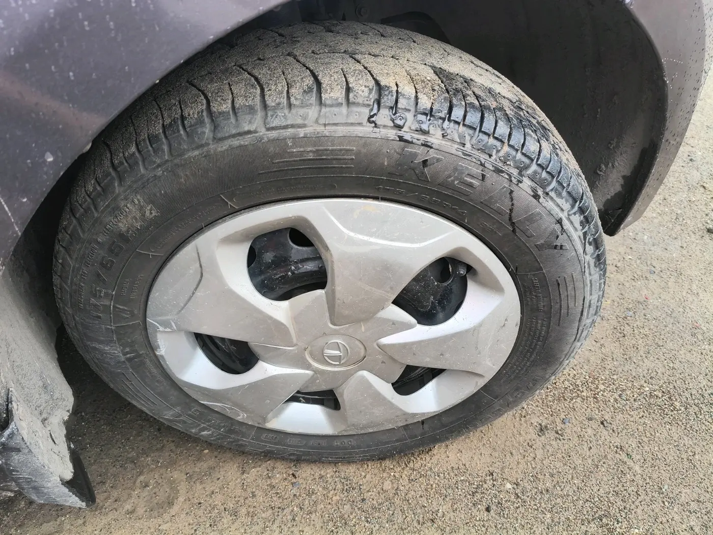 2018 Tata Tiago XT PETROL, Petrol, Manual, 34,608 km, tyre