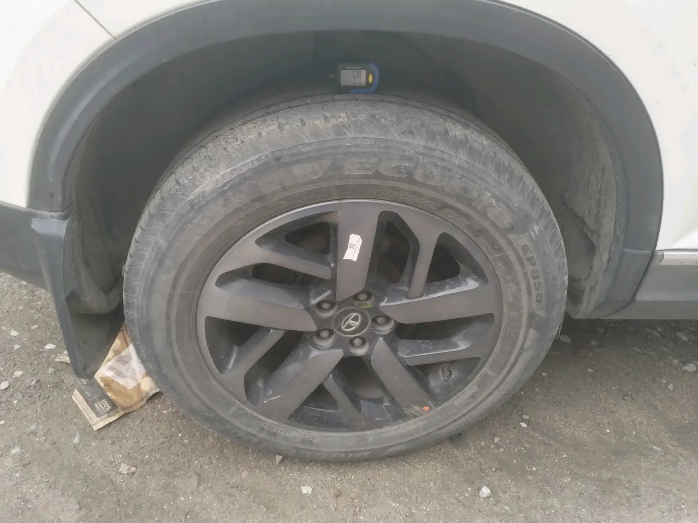 2022 Tata Safari XZA PLUS, Diesel, Automatic, 68,656 km, tyre