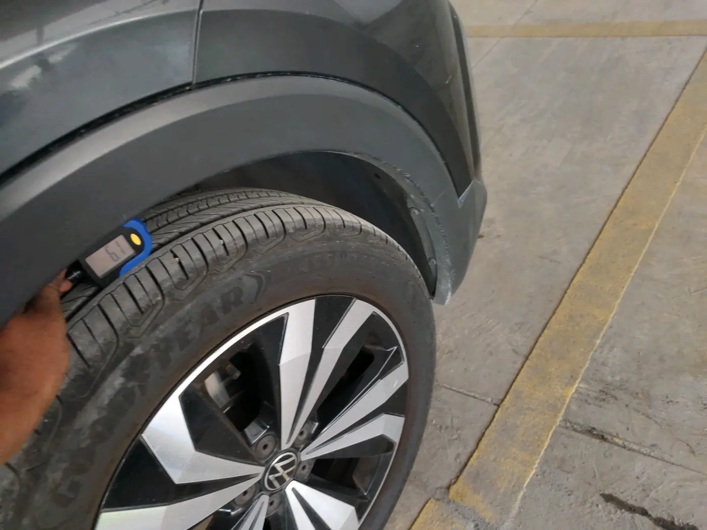 2022 Volkswagen TAIGUN GT PLUS 1.5 TSI DSG, Petrol, Automatic, 46,889 km, tyre