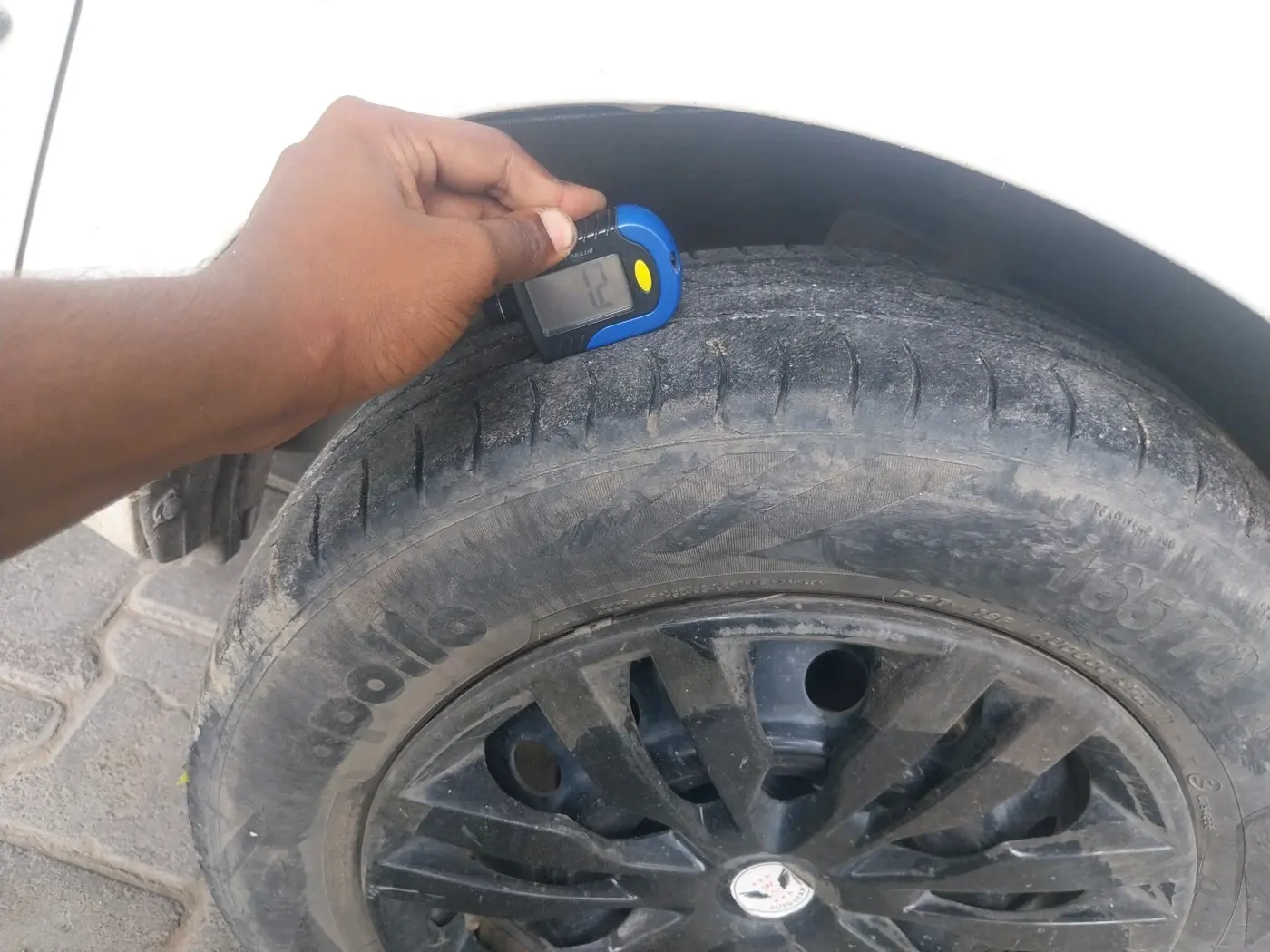 2019 Maruti Celerio VXI CNG, CNG, Manual, 1,05,340 km, tyre