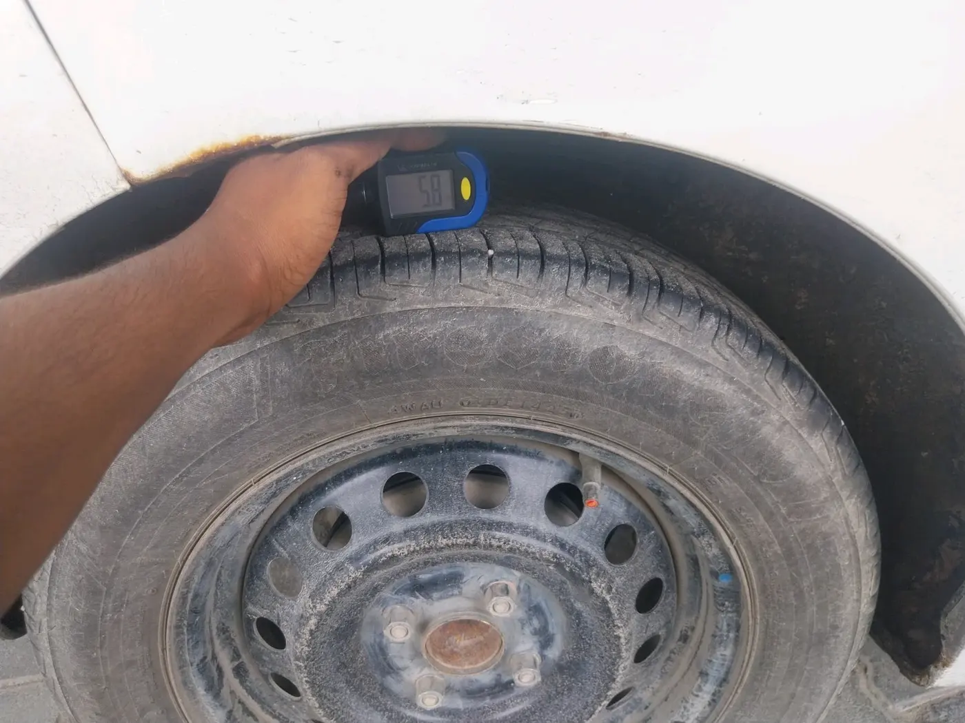 2019 Maruti Celerio VXI CNG, CNG, Manual, 1,05,340 km, tyre