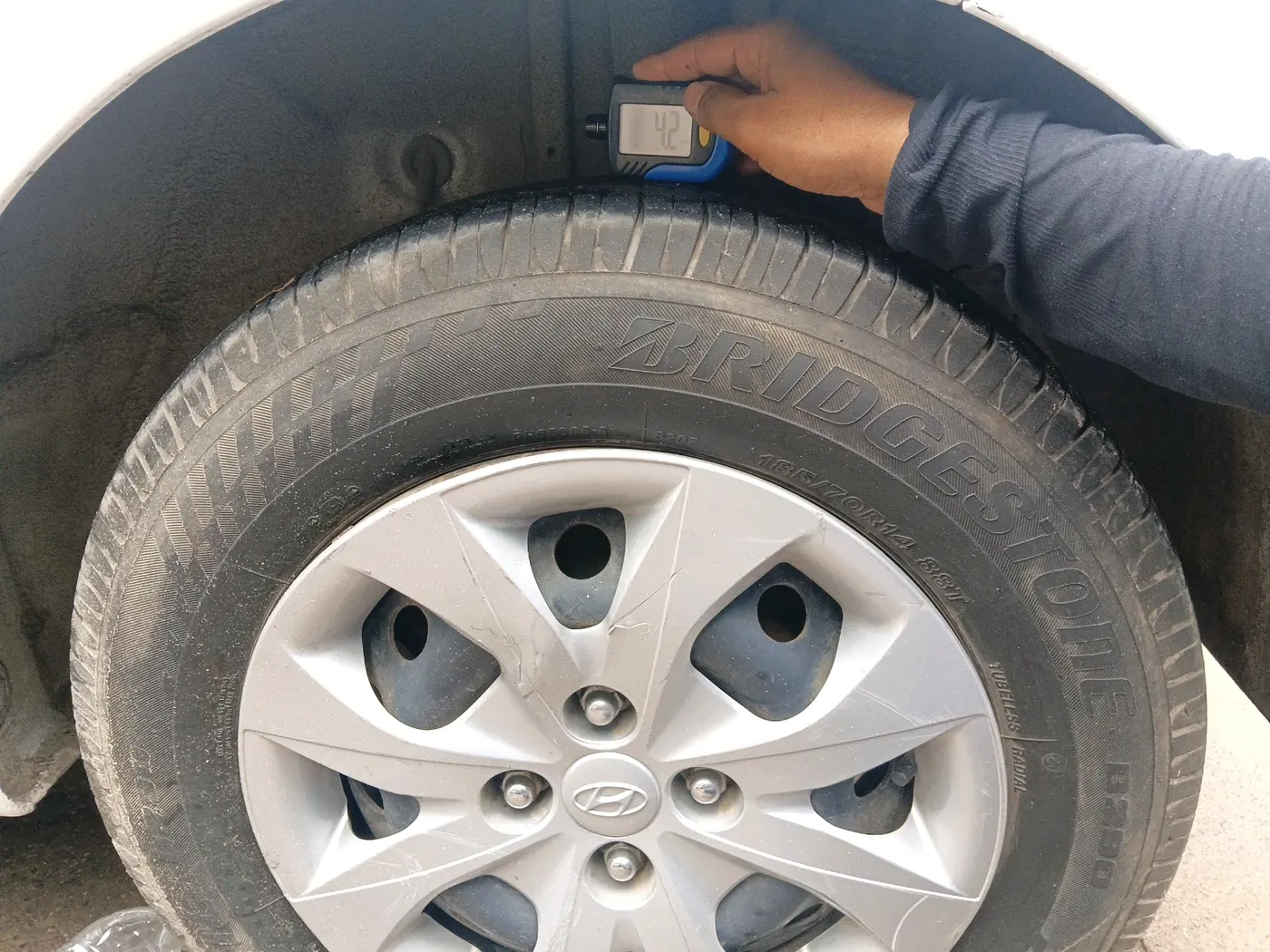 2019 Hyundai Elite i20 MAGNA PLUS 1.2, Petrol, Manual, 1,00,924 km, tyre